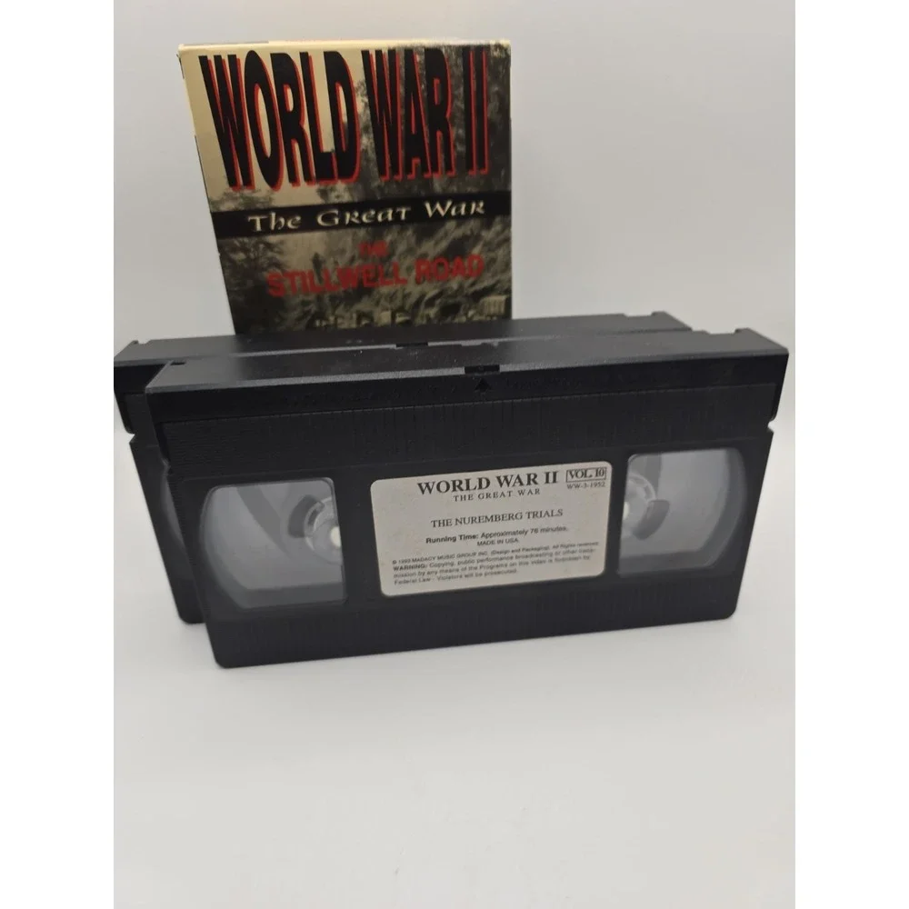 World War 2 The Great War 2 Video Vhs Set